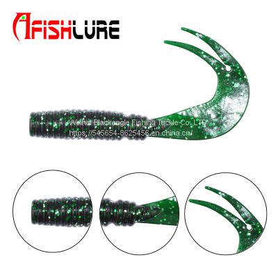 Double Curly Tail Soft Lure