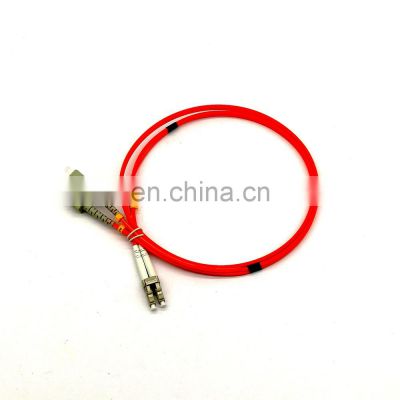 High Performance FTTX length fiber single mode Optical Fiber Patch Cord