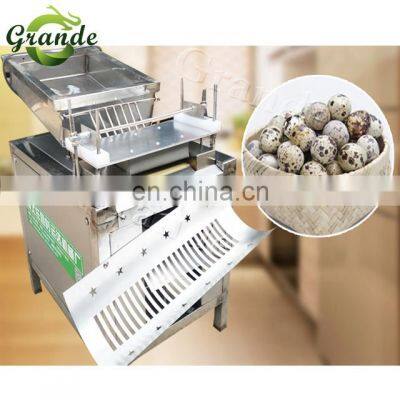 GRANDE CE Approved Quail Egg Peeling Machine With Durable Using Life and Easy Operation