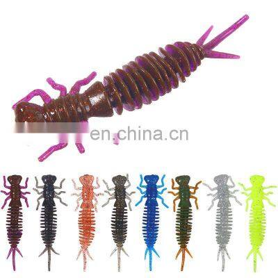 55/75/100mm 1.2/3/7g Larval Soft Bait Fishing Lures