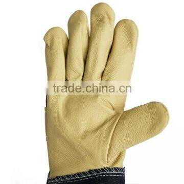 Furniture leather working gloves with cheap price