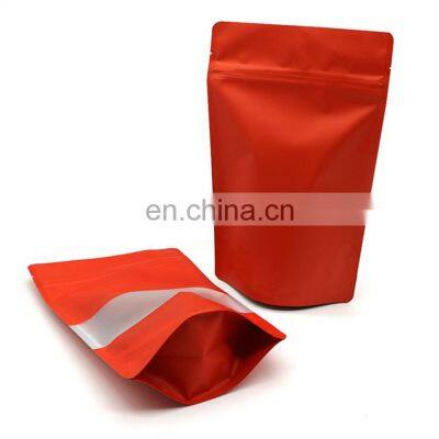 100% Recyclable Plastic Stock 250 G Stand Up Coffee Bag Doypack Pouch Biodegradable Bags Food Package