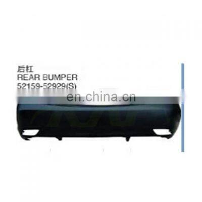 For Toyota 2007 Yaris Rear Bumper 52159-0d977 52159-52929 Rear Bumper Guard Rear Bumper Cover Guard Rear Bar Front Rear Bumper