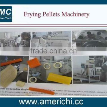 Frying pellets machinery