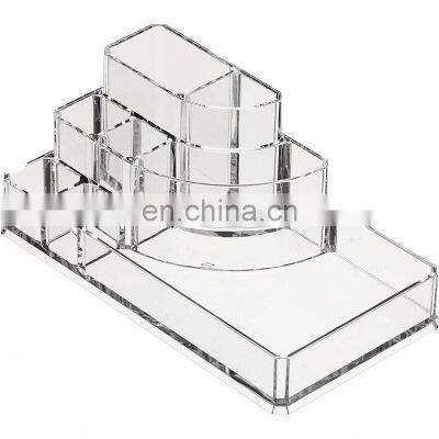 Plastic Storage Makeup Lipstick Organizer Case Makeup Acrylic Organizer Cosmetic Storage Box Desktop photo-3