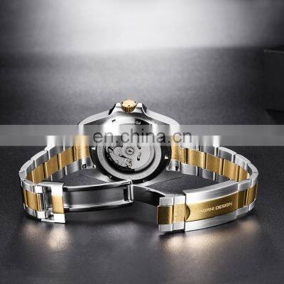 Pagani Design 1639 High Quality Men Stainless Steel Watches Analog Custom Logo Water Resistant Automatic Mechanical Watch