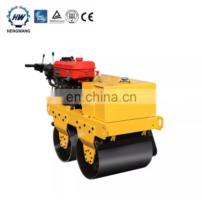 HW-S600 Hydraulic Drive Double Drum New Price Diesel Vibratory Padfoot Compactor Paver Mini Road Roller