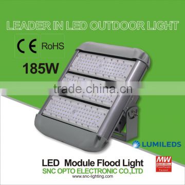 new product 2016 innovative CE/RoHS factory led flood light 185W garden lamp design