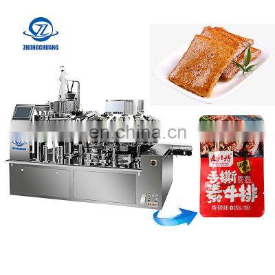 High Quality Continuous Cabinet Type Preservation Sealer Dry Food Egg Small Fish Vegetable Automatic Vacuum Packing Machine photo-4
