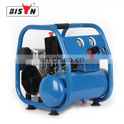 Bison China 1.5Hp Air Compressor Oilless Reciprocating 6L Air Compressor Oil Less Piston