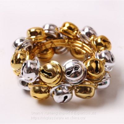 Fancy Gold Silver Beaded Napkin Ring Holder On Wholesale