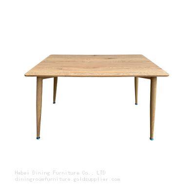 MDF Table Rectangular Dining High Legs Wooden DT-M07