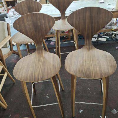 Bar Stool Wood Norman Counter Stool New Chairs With Solid Wood photo-4