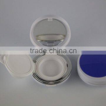 Make-up foundation case with powder puff; new airless air cushion BB cream case compact powder container