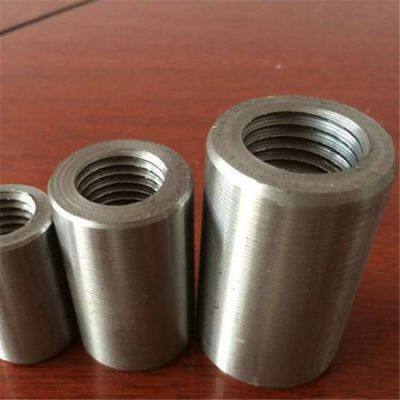 cold-extruded 45# steel construction national standard threaded rebar sleeve for buildings, rebar joint manufacturer