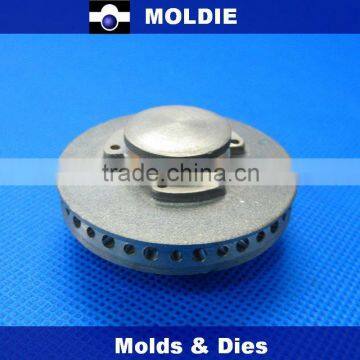 Gas stove burner parts (accessories) with brass for forging