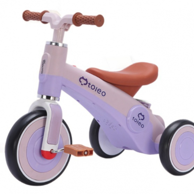Children's tricycle with push handle, pedal tricycle, 2-5 years old, suitable for sitting, simple, sturdy, balanced tricycle（Wechat:13510231336）