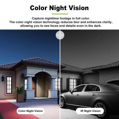 Ringsee 2K Solar-powered Security Camera Wireless Outdoor Full Color Vision for Smart Home photo-5
