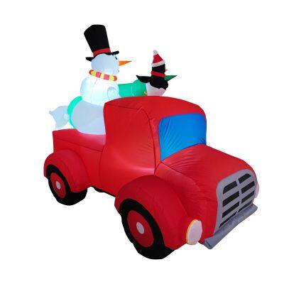 Christmas Outdoor Decor With Xmas Blow up Christmas Holiday Inflatable Decor photo-3