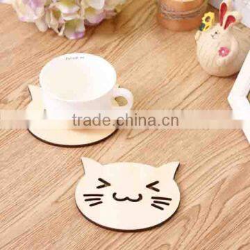 Eco Friendly Handmade China Factory Custom Sheep/pumpkin Mug Cup Laser Cut Place Mat Material Wooden Dining Table Ware photo-3
