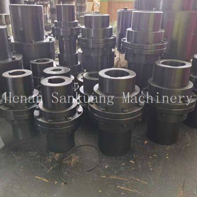 Gear Coupling with Grease Fitting for Continuous Lubrication in Steel Mill Drives