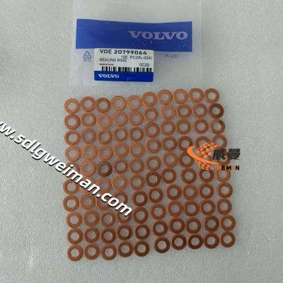 Original Volvo 20799064 SEALING RING for for EC180C Volvo MACHINERY PARTS