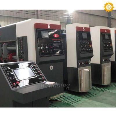 Ink Flexo printing die cutting slotting machine