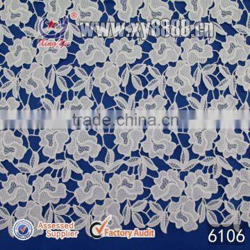 N1132 Indian Chemical Lace Fabric Polyester Embroidery