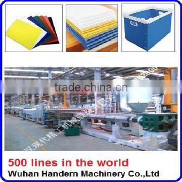 PP corrugatedsheet making machine