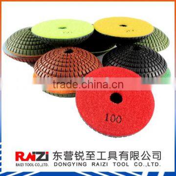 Full Convex wet polishing pad