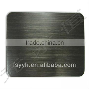 titanium black coated stainless steel sheet