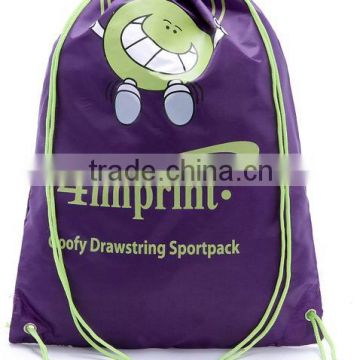 nylon drawstring bag made in China