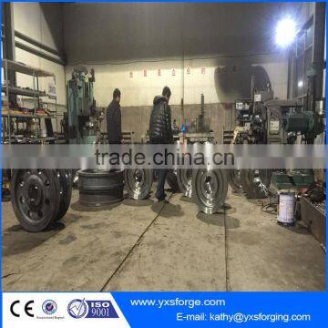 Forged Trolley hoist crane monorail trolley wheel