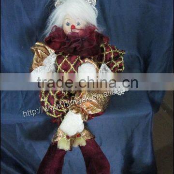 Christmas Decoration Supplies New Year Party voile Siddhasana Gift Ornament Animal Puppet Wholesale