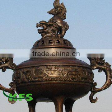 Bronze censer with Auspicious animal