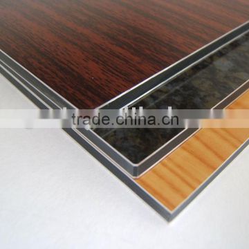 High Quality Wood / Granite Grain Aluminum Composite Panel