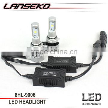 High quality 6000LM auto led headlight single beam H7 H8 H9 H11 9005 9006