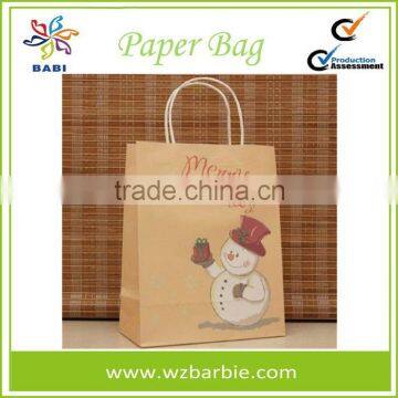 Promotion High Quality Shopping Paper Bag For Christmas