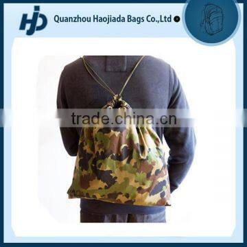 Lightweight sturdy camouflage drawstring bags wholesale
