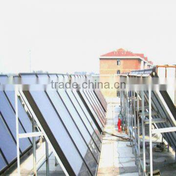 split pressured compact solar water heater manufacturer with flat plate soalr collector