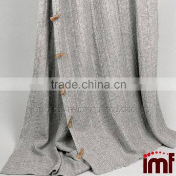 Mongolian Cashmere Knitted Pattern Poncho