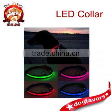 LED Dog Collars - Battery Powered