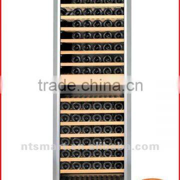 Direct cooling system compressor pvc door trim wine chiller