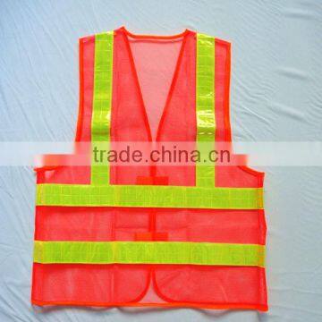 100% Polyester Hi- Vis Green Safety Vest Working Uniform photo-4