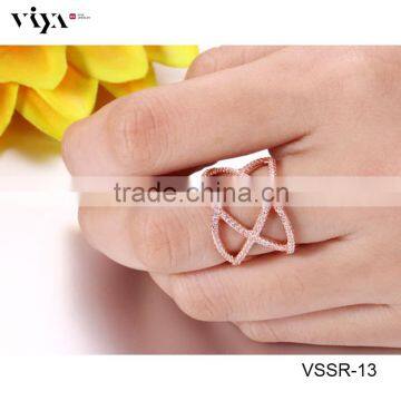 2015 Newest Autumn Sterling Silver Ring CZ and Jewelry 925 Silver and New Fashion Silver Ring photo-6