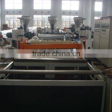 PVC roof tile board/sheet plate equipment