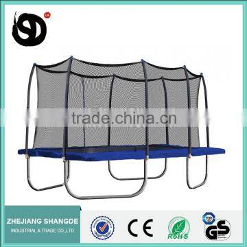 rectangular triangle big spring trampoline