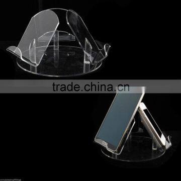 NEW 3 SIDES ACRYLIC MOBILE PHONE HIGH QUALITY DISPLAY HOLDER FOR DISPLAY 3 PHONE