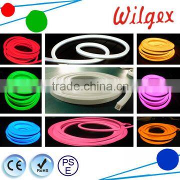 High Brighness Color Jacket 24v Flexible LED Neon Rope Light