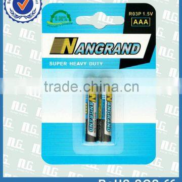 OEM logo r03 size aaa 1.5 v battery